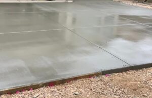 New concrete driveway for your Dallas Texas house.