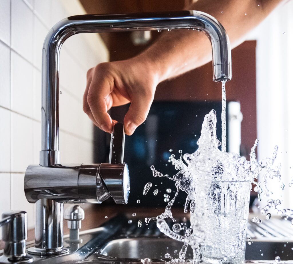 Your Rockwall Handyman is repairing plumbing in the kitchen.